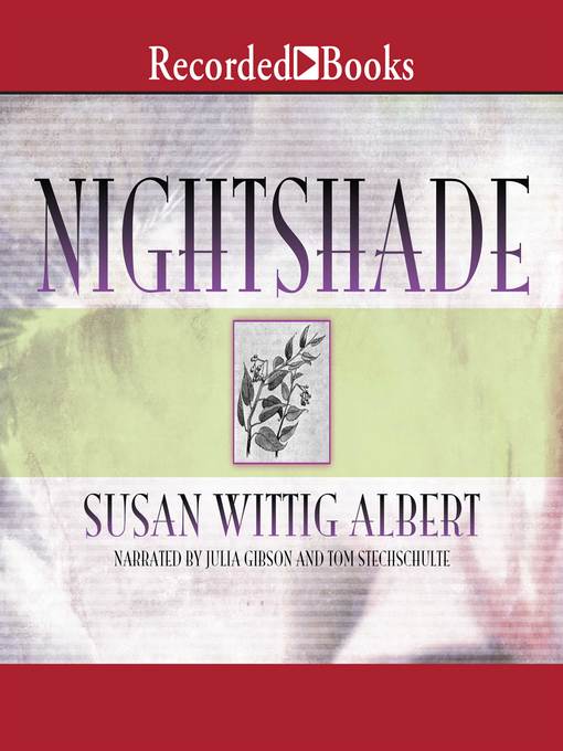 Title details for Nightshade by Susan Wittig Albert - Wait list